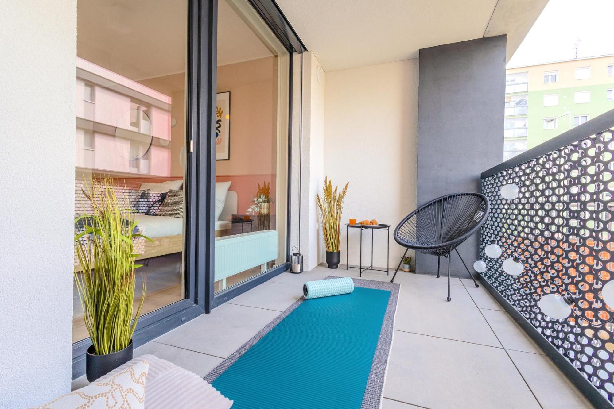 Design - Balcony, Free Parking, Yoga, 10 Mins To Center, By Gravity Appartement *