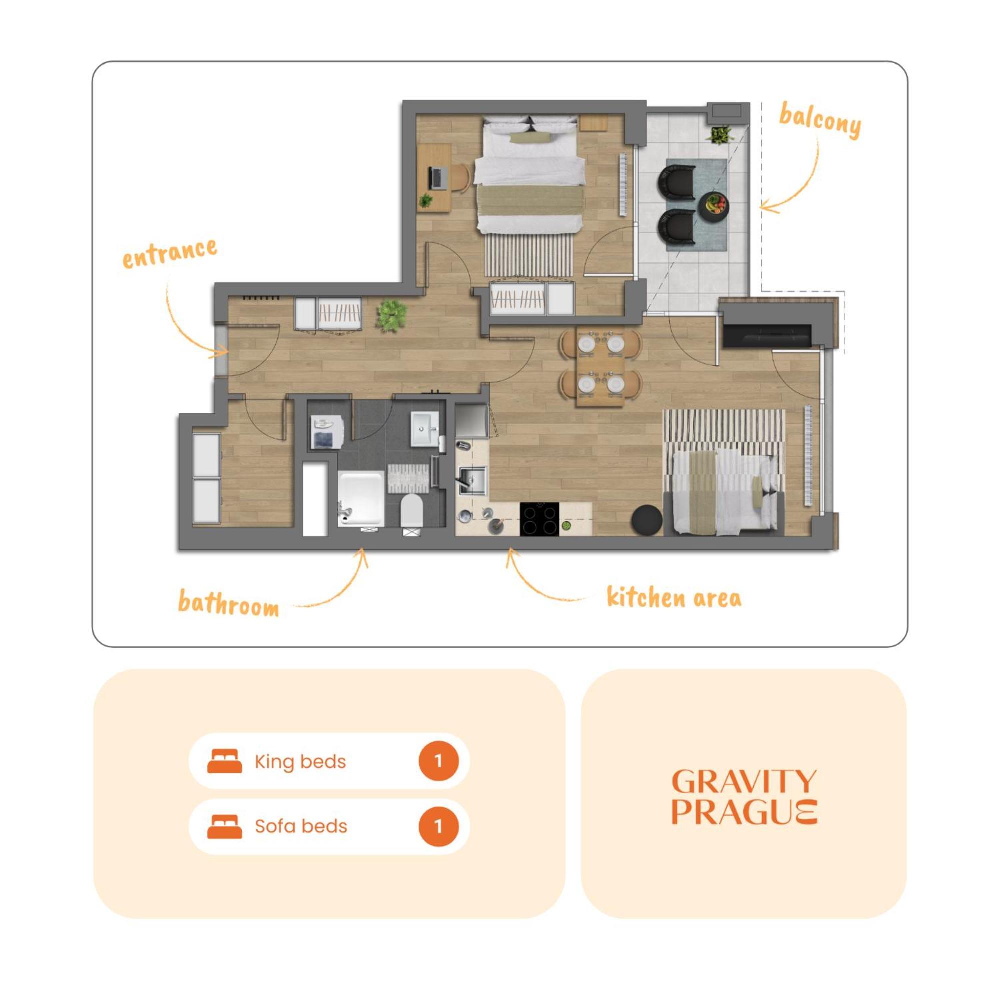 Appartement Design - Balcony, Free Parking, Yoga, 10 Mins To Center, By Gravity *